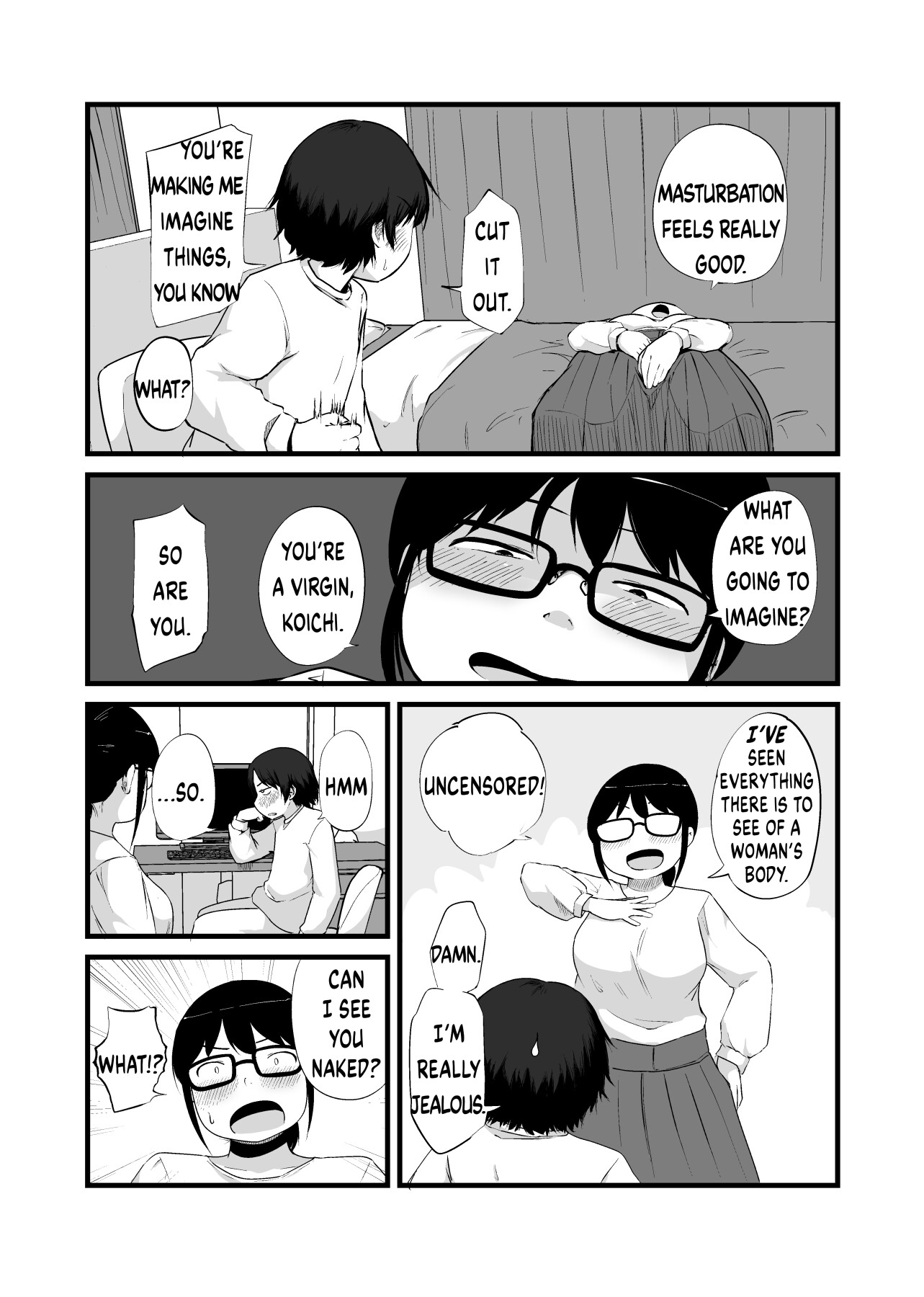 Hentai Manga Comic-My Friend Became a Plain-Faced Girl With Big Tits After TS-Read-4